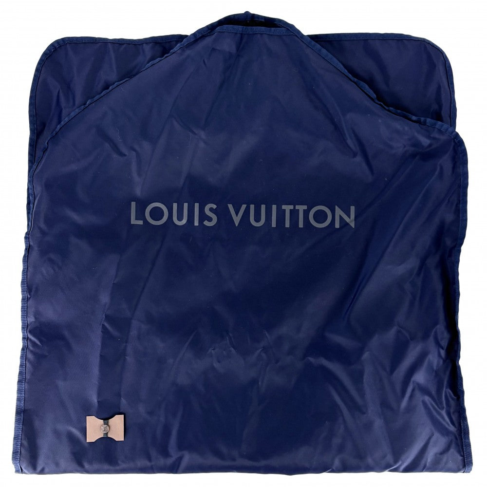 LOUIS VUITTON ルイヴィトン アウター ノーカラージャケット 五分袖 アパレル 服 34 ネイビー 紺 春 秋 カシミヤ シルク レディース【中古品】