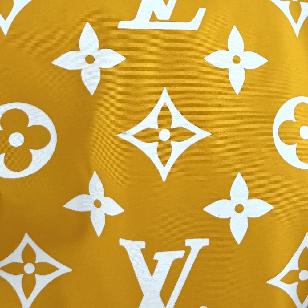 LOUIS VUITTON ルイヴィトン アウター モノグラム テクニカルトラックトップ アパレル 服 ブルゾン ジャケット 50 イエロー ホワイト 白 春 秋 ナイロン レディース【中古品】