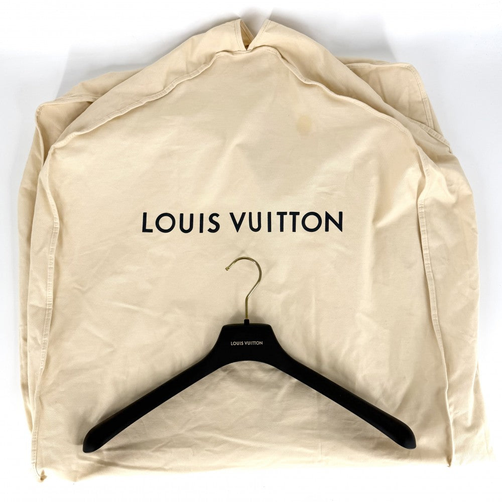 LOUIS VUITTON ルイヴィトン アウター モノグラム テクニカルトラックトップ アパレル 服 ブルゾン ジャケット 50 イエロー ホワイト 白 春 秋 ナイロン レディース【中古品】