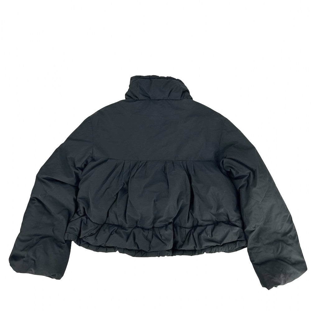 【開店SALE】 LOUIS VUITTON ルイヴィトン ダウンジャケット アウター アパレル 服 38 ブラック 黒 ブラック金具 冬 ポリエステル レディース【中古品】