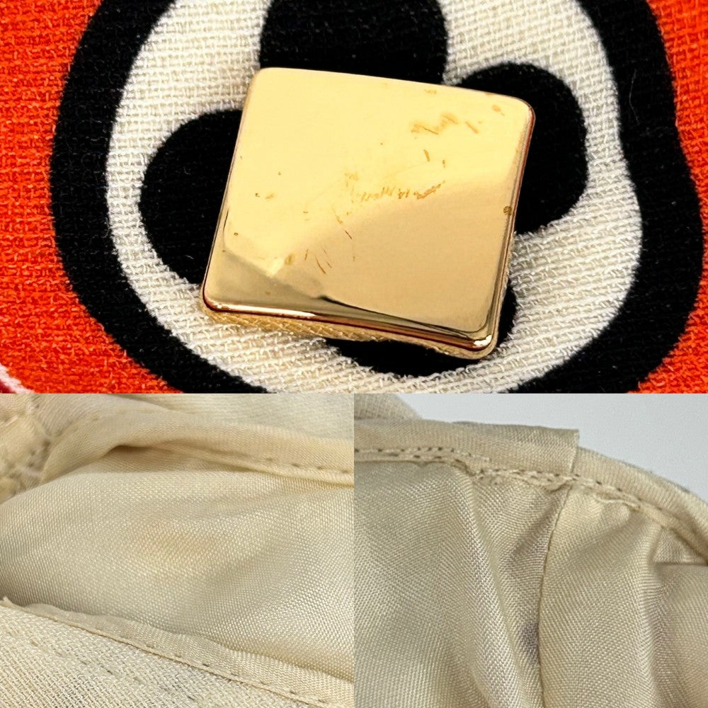 【開店SALE】 LOUIS VUITTON ルイヴィトン ワンピース ゲームオン モノグラム ハート 総柄 半袖 衣類 アパレル RW211A ZXS FKDR50 34 オフホワイト マルチカラー ゴールド金具 春 夏 ウール シルク レディース【中古品】