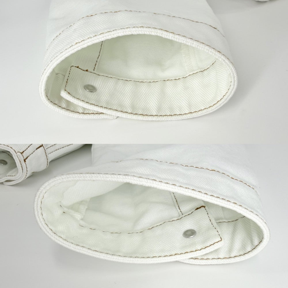 LOUIS VUITTON ルイヴィトン デニムジャケット スプレーデニムジャケット アウター モノグラム 服 52 RM231M U14 HOA10W ホワイト 白 ブルー 青 ゴールド金具 春 秋 コットン メンズ【中古品】