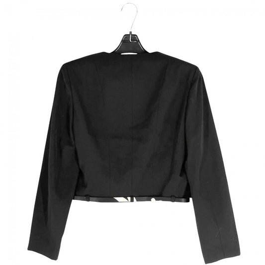 CHANEL シャネル ジャケット ココマーク ココボタン アウター ショート丈 アパレル 服 40 ブラック 黒 秋 冬 ウール レディース【中古品】