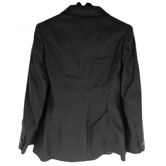 【開店SALE】 CHANEL シャネル アウター ココマーク ジャケット アパレル 40 P11124V06544 ブラック 黒 秋 冬 ウール レディース 1998年【中古品】