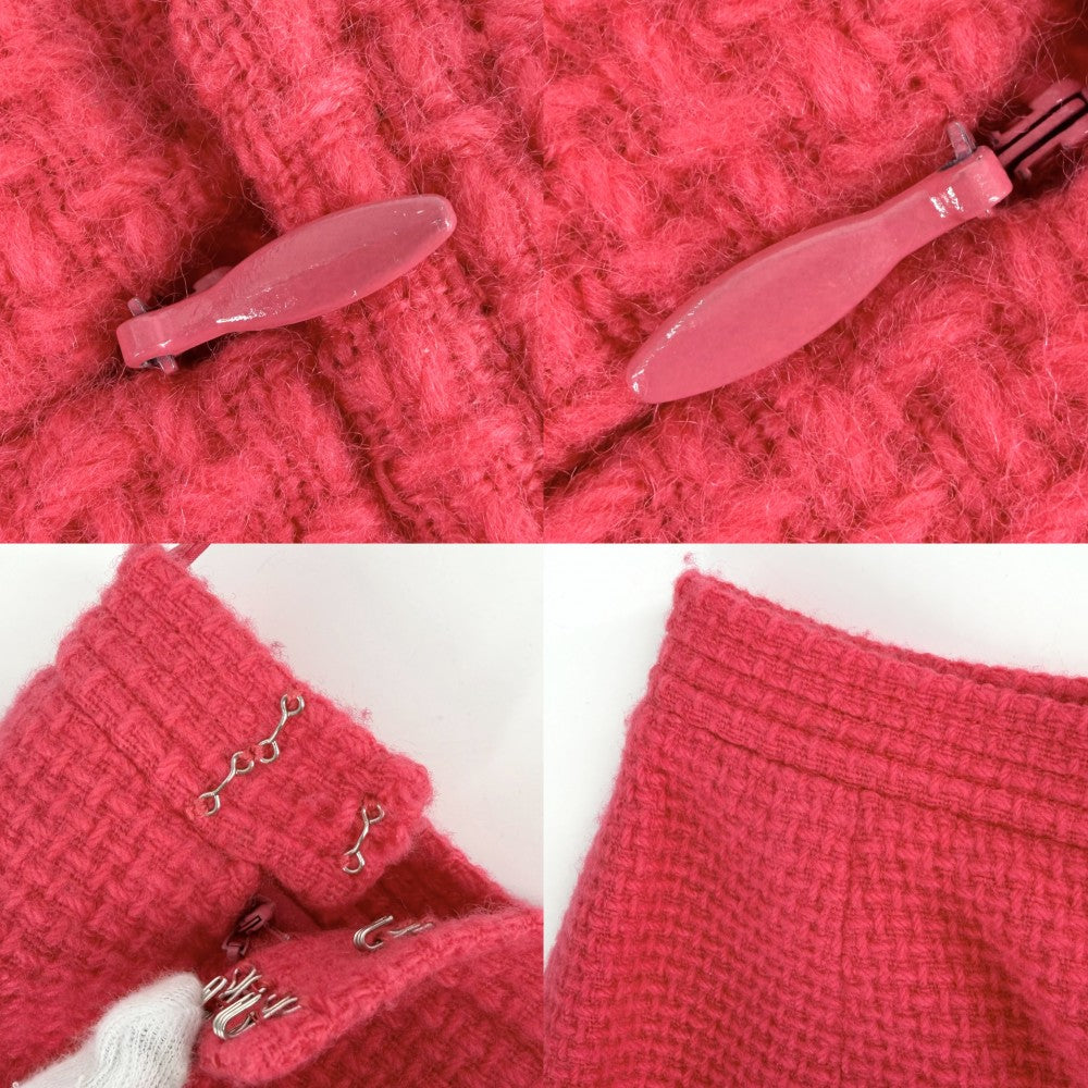 【開店SALE】 CHANEL シャネル セットアップ ツイード ジャケット スカート ココボタン ヴィンテージ アパレル 服 36 ピンク ゴールド金具 春 秋 ウール レディース【中古品】