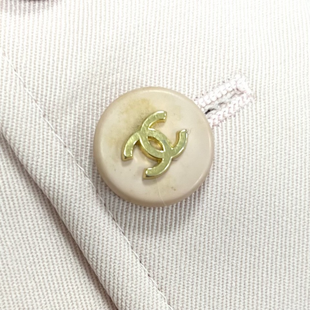 CHANEL シャネル アウター ココマーク ジャケット アパレル 服 97P 36 ピンク ゴールド金具 ウール レディース 1997年【中古品】