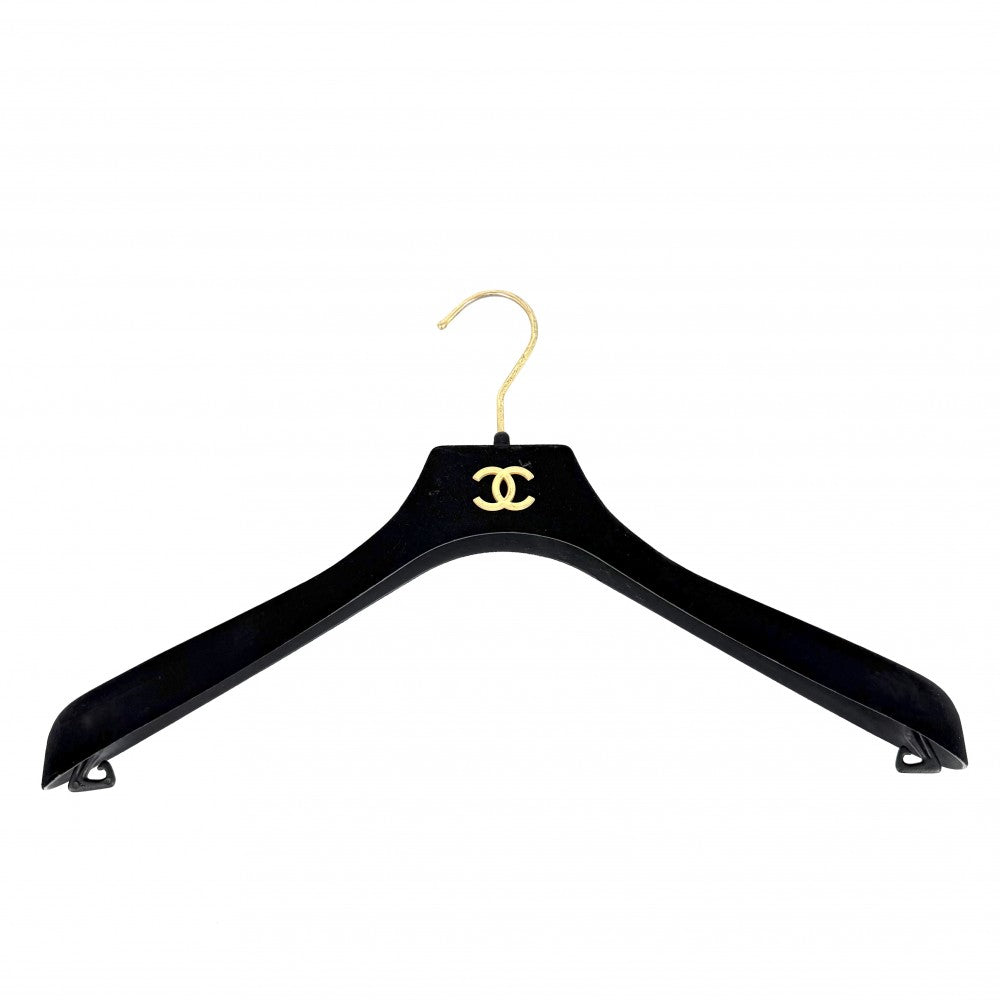 CHANEL シャネル セットアップ ジャケット スカート ヴィンテージ アパレル 服 ココマーク 42 ブラック 黒 シルバー金具 秋 冬 ウール レディース【中古品】
