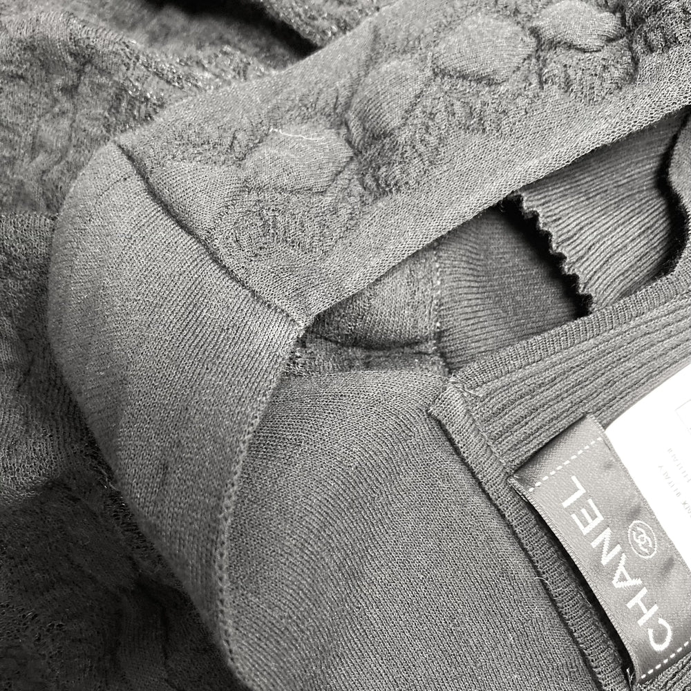 CHANEL シャネル ワンピース ノースリーブ アパレル ココマーク 服 36 ブラック 黒 春 夏 レディース【中古品】