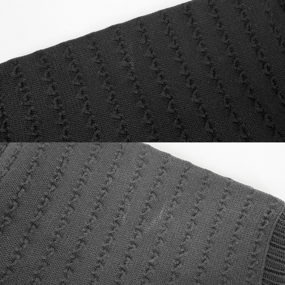 【開店SALE】 CHANEL シャネル ワンピース 長袖 ニットワンピース アパレル 服 36 ブラック 黒 春 秋 レーヨン シルク スパンデックス レディース【中古品】