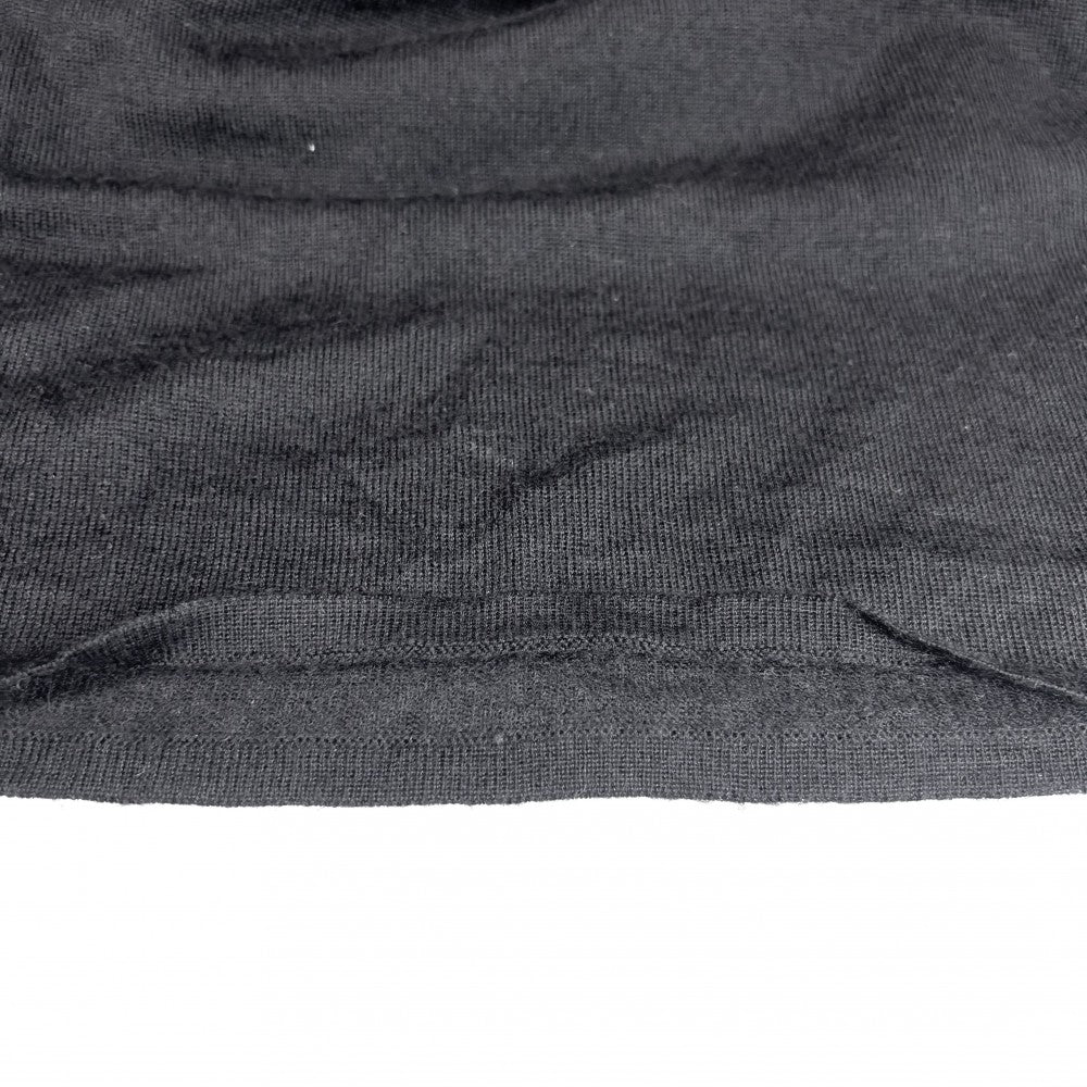 CHANEL シャネル ニット ココマーク タートルネック 服 アパレル トップス 薄手 セーター 42 ブラック 黒 秋 冬 カシミヤ レディース【中古品】