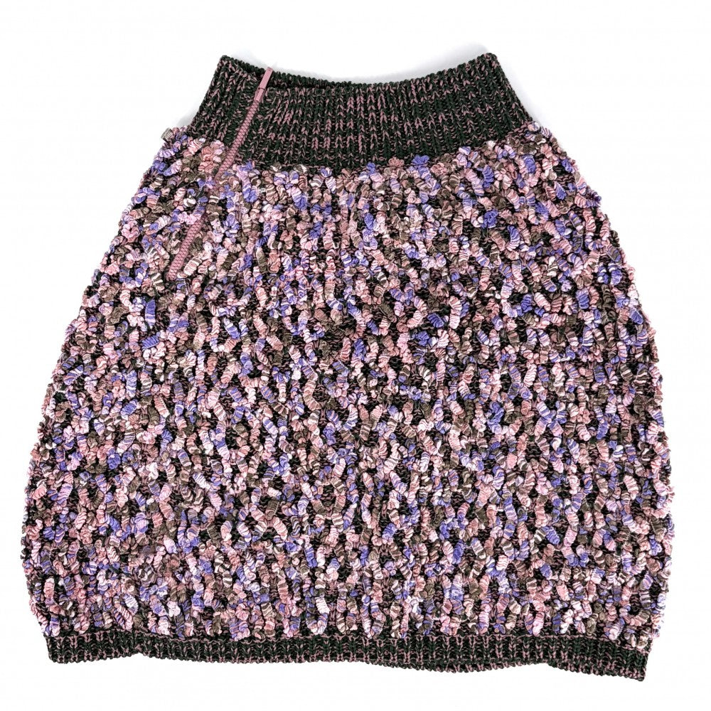 CHANEL シャネル セットアップ ベスト トップス ジャケット スカート 34/36 アパレル 服 ニット ピンク グリーン 緑 春 秋 コットン シルク その他 レディース【中古品】
