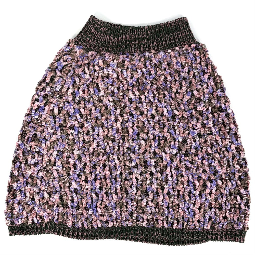 CHANEL シャネル セットアップ ベスト トップス ジャケット スカート 34/36 アパレル 服 ニット ピンク グリーン 緑 春 秋 コットン シルク その他 レディース【中古品】
