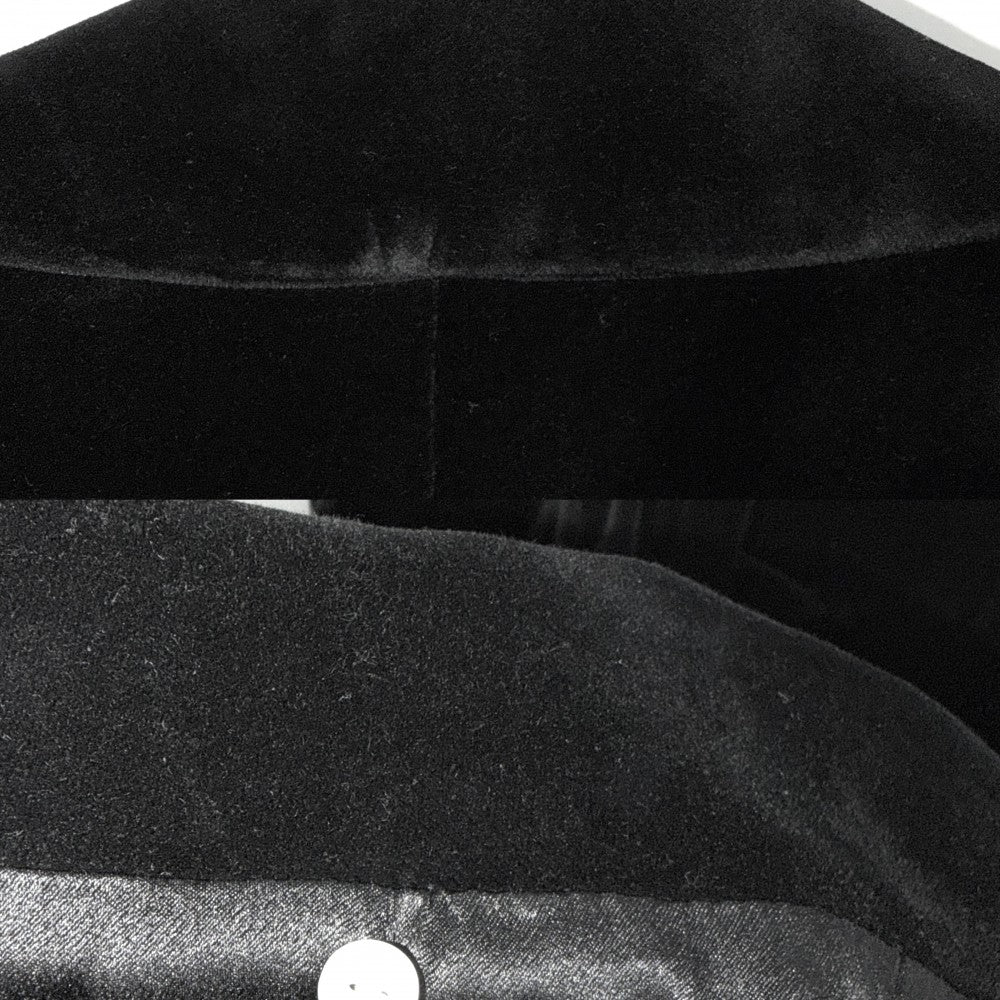 CHANEL シャネル セットアップ ベロア ジャケット パンツ ヴィンテージ アパレル 服 ココマーク 38 ブラック 黒 ブラック金具 秋 冬 コットン レディース【中古品】