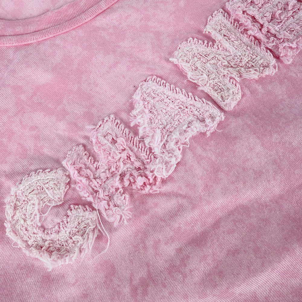 CHANEL シャネル 半袖Ｔシャツ クルーネック ココマーク トップス 服 アパレル S ピンク 春 夏 コットン レディース【中古品】
