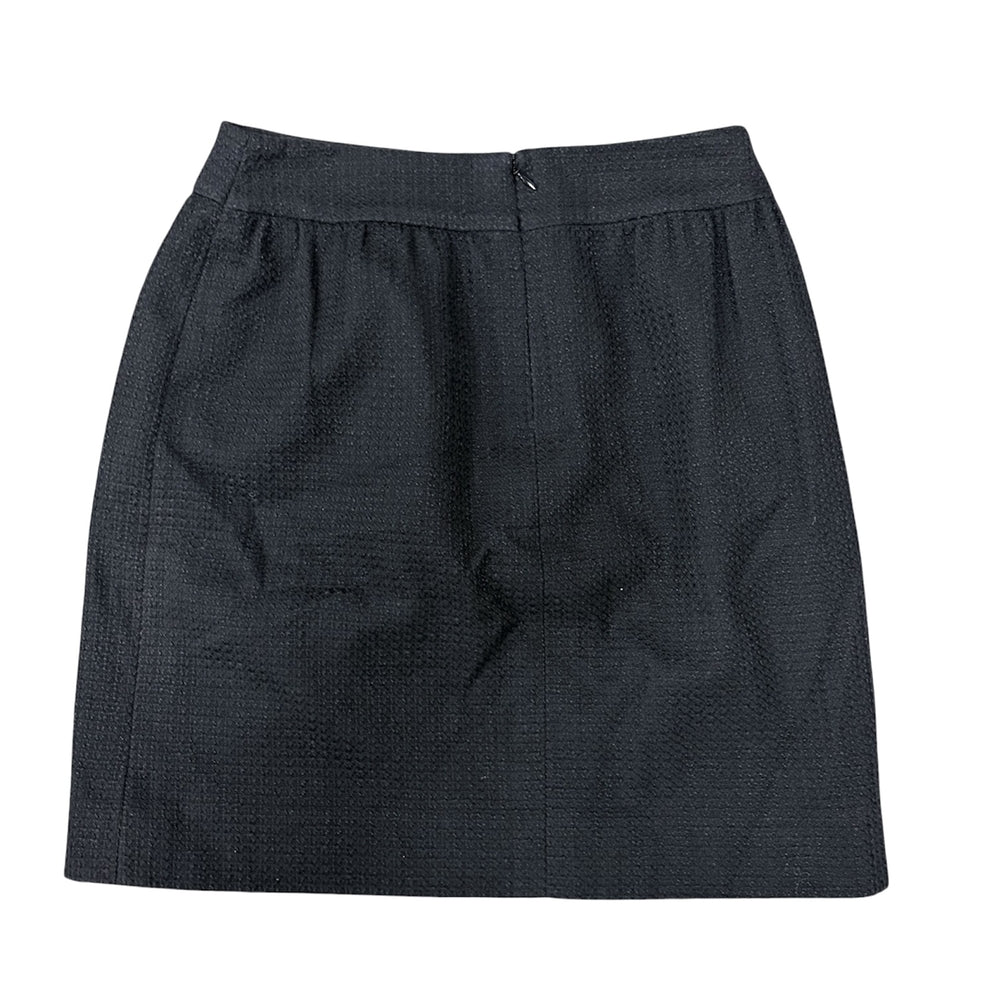 CHANEL シャネル セットアップ クルーズ ジャケット スカート アパレル 服 36 ブラック 黒 ゴールド金具 秋 冬 コットン レディース【中古品】