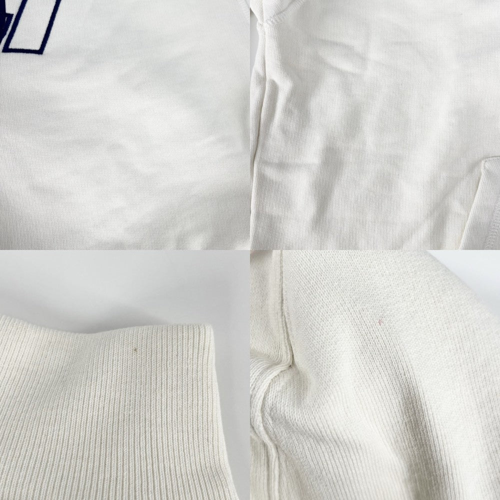 【開店SALE】 GUCCI グッチ パーカー ロゴ プルオーバー トップス アパレル 服 XL 770839 ホワイト 白 春 秋 冬 コットン メンズ【中古品】