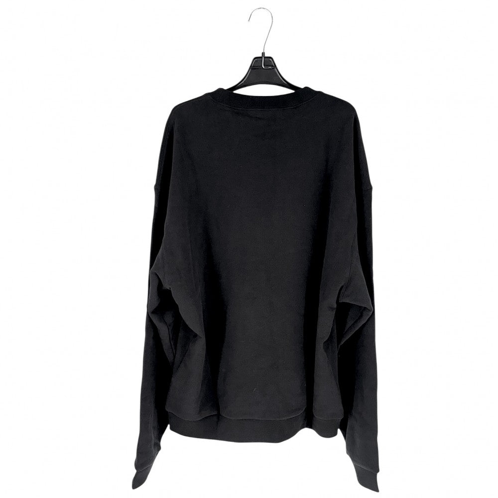 【開店SALE】 GUCCI グッチ スウェット ロゴ プルオーバー トップス アパレル 服 トレーナー XL 768460 ブラック 黒 春 秋 冬 コットン メンズ【中古品】
