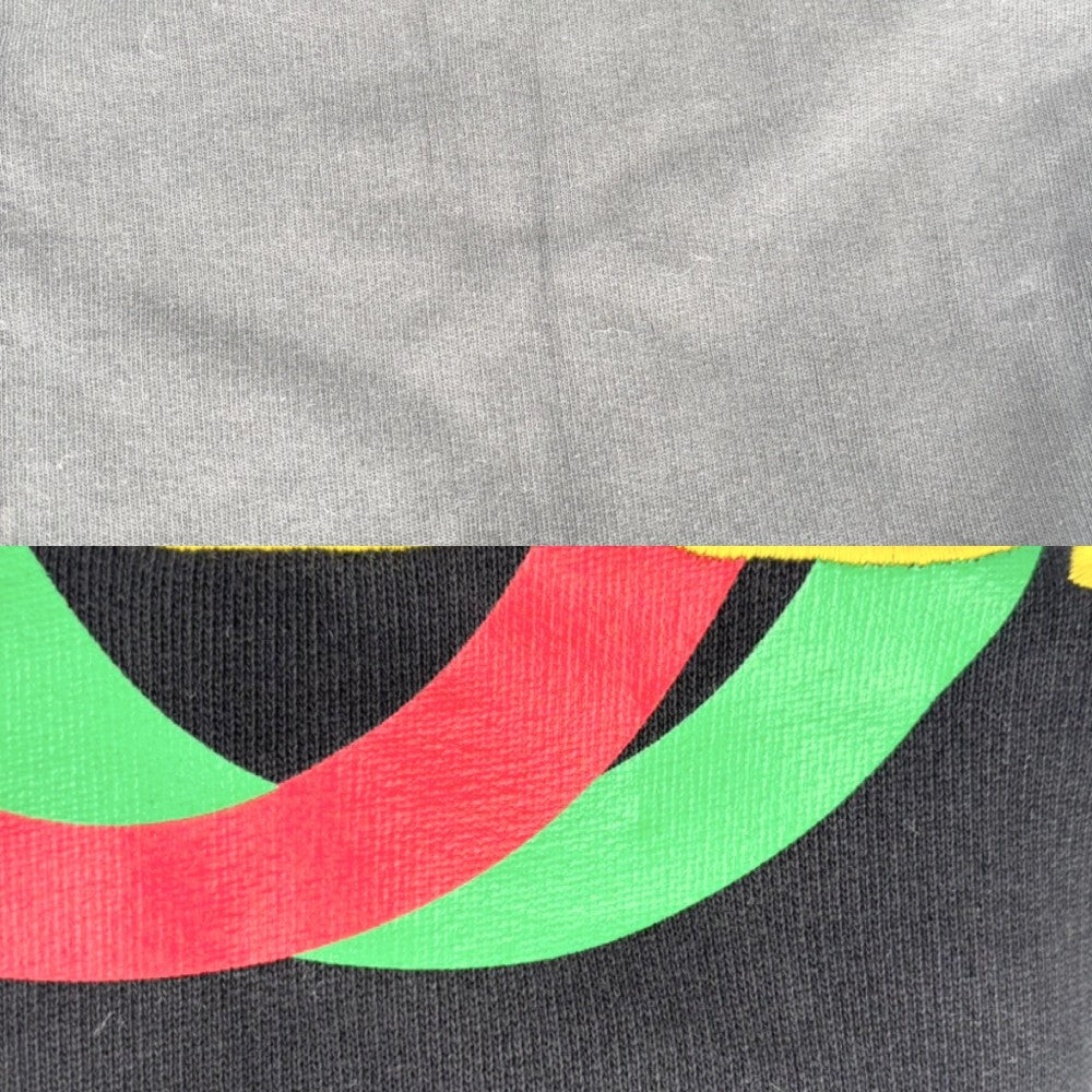 GUCCI グッチ スウェット ロゴ プルオーバー トップス アパレル 服 トレーナー XL 768460 ブラック 黒 春 秋 冬 コットン メンズ【中古品】