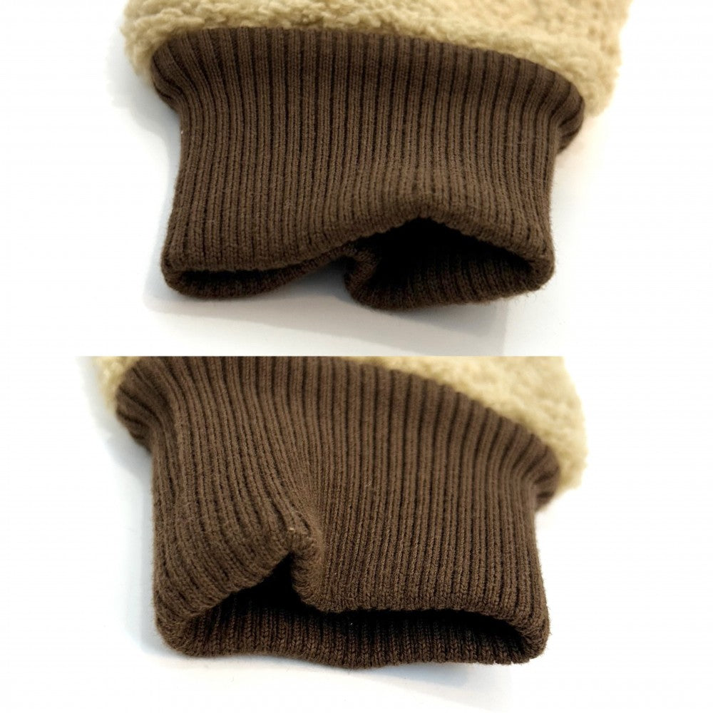 GUCCI グッチ ニット THE NORTH FACE セーター トップス ザ ノースフェイス コラボ アパレル 服 XS 644662 ブラウン 茶 秋 冬 アクリル ポリエステル メンズ【中古品】