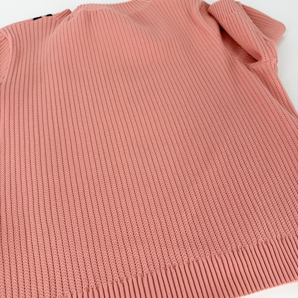 GUCCI グッチ セットアップ アディダスコラボ 半袖ニット ロングスカート adidas 服 アパレル トップス ボトムス M 693809/697710 ピンク ブラック 黒 春 夏 レーヨン ポリエステル ナイロン ポリウレタン レディース【中古品】