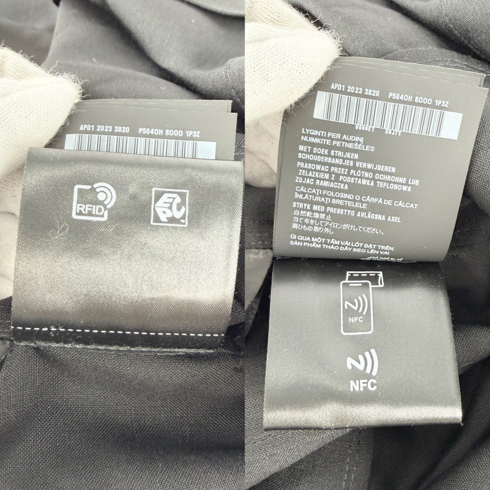 PRADA プラダ アウター ジャケット アパレル 服 40 ブラック 黒 春 秋 ウール モヘア レディース【中古品】