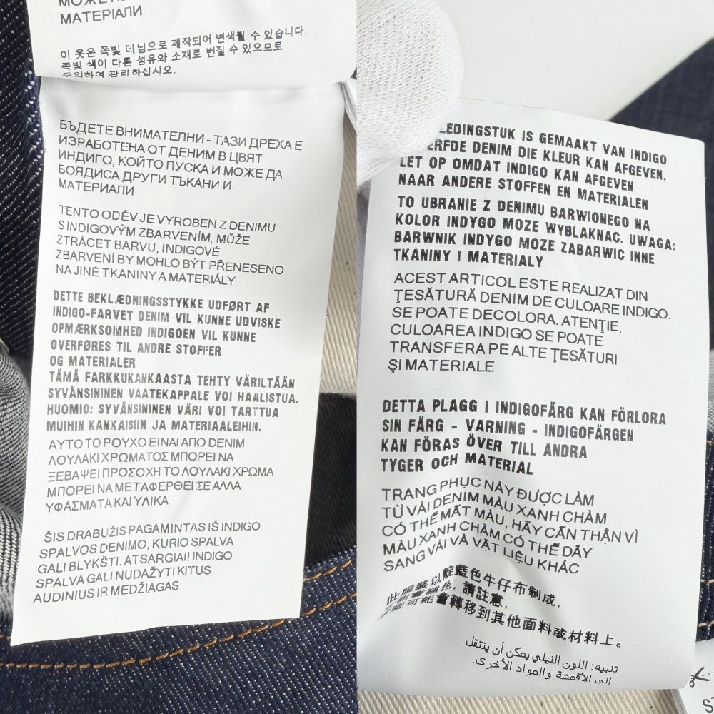【開店SALE】 PRADA プラダ サロペット オーバーオール トライアングルロゴ ボトムス アパレル 服 GEZ005 インディゴ シルバー金具 コットン メンズ【中古品】