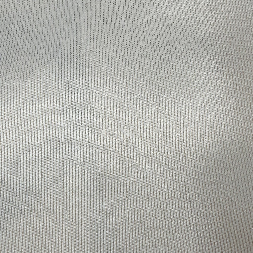 HERMES エルメス ワンピース ツイルレーヌ ETRIERS 七分丈 アパレル ニット切り替え 服 40 アイボリー 春 秋 シルク シルク カシミヤ ナイロン レディース【中古品】