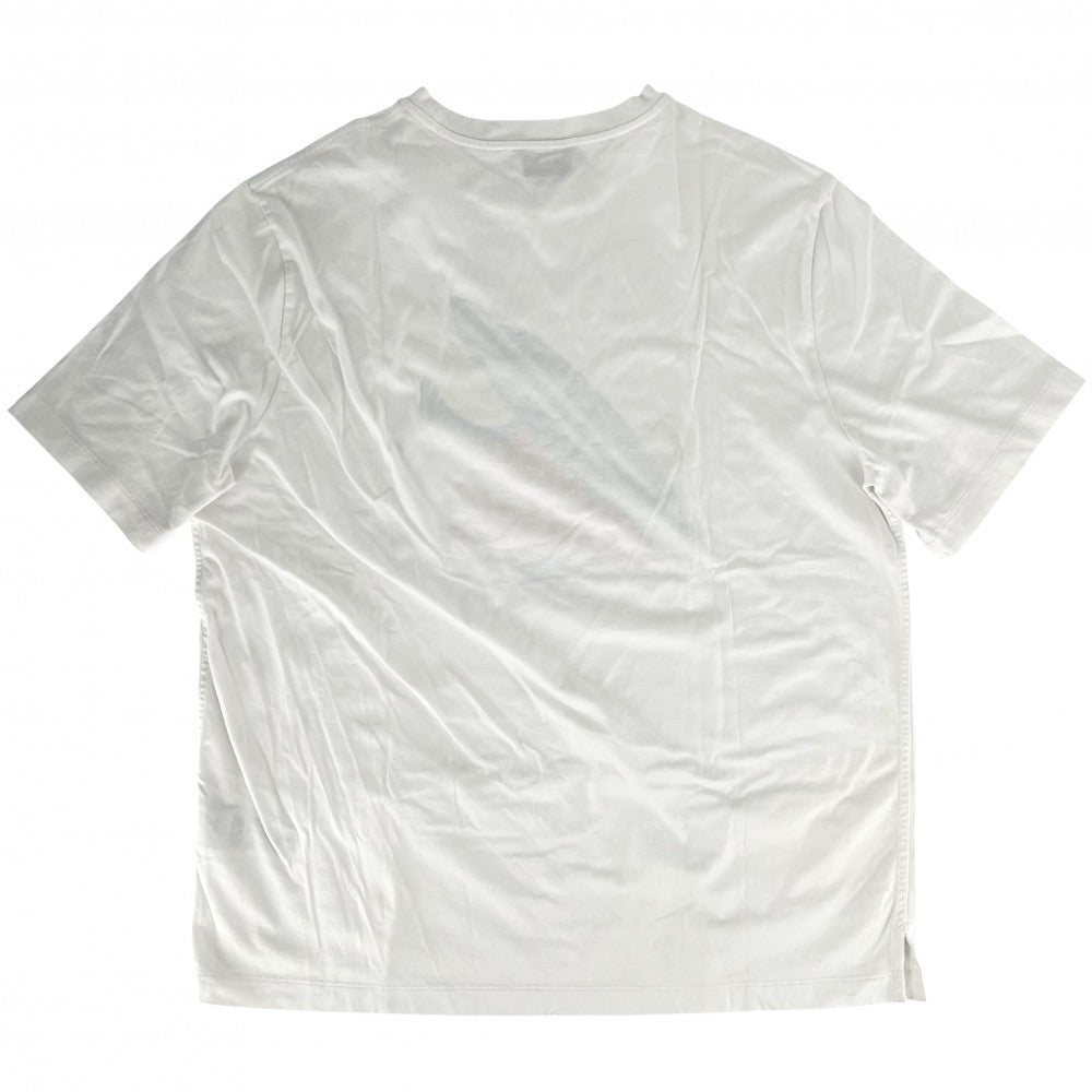 【開店SALE】 HERMES エルメス 半袖Ｔシャツ プールウォッチ クルーネック トップス サーフィン タコ 太陽 アパレル 服 M ホワイト 白 マルチカラー 春 夏 コットン レディース【中古品】