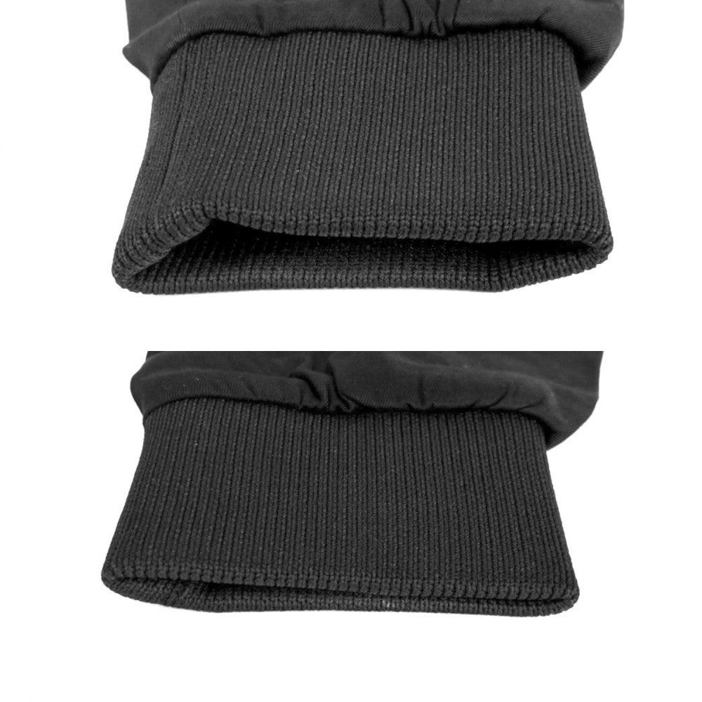 【開店SALE】 CELINE セリーヌ ブルゾン トリオンフ ジャケット アウター アパレル 服 52 2W47B585X ダークネイビー シルバー金具 春 秋 レーヨン レディース【中古品】