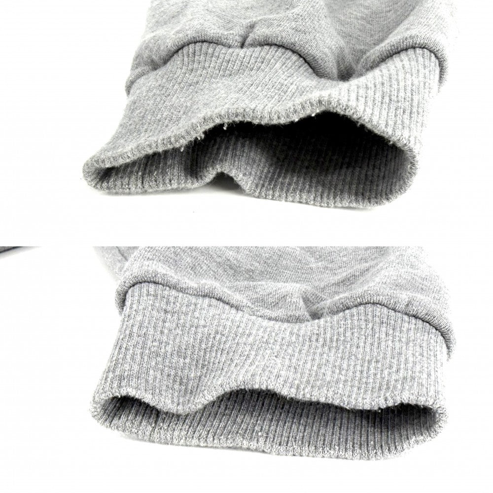 CELINE セリーヌ パーカー ルーズフーディー トップス アパレル 服 XXL 2Y321670Q グレー シルバー金具 春 秋 冬 コットン メンズ【中古品】