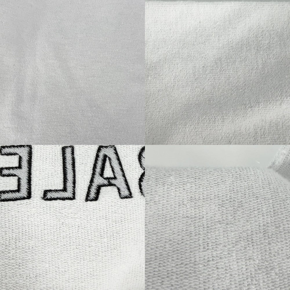 BALENCIAGA バレンシアガ パーカー ロゴ プルオーバー トップス アパレル 服 XL 790357 グレー 秋 冬 コットン メンズ【中古品】