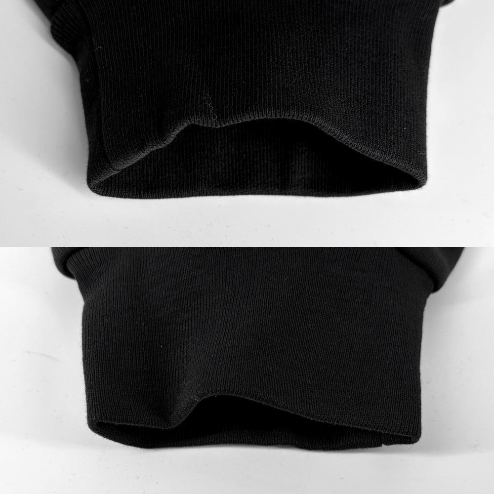 BALENCIAGA バレンシアガ パーカー プルオーバー ロゴプリント トップス フーディ 服 アパレル M 767877 ブラック 黒 秋 冬 コットン メンズ【中古品】