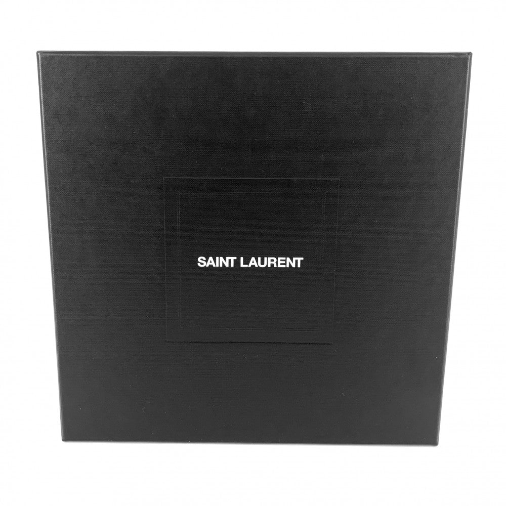 【開店SALE】 SAINT LAURENT PARIS サンローランパリ スカート 水玉 ミニスカート ボトムス ドット アパレル 服 36 ブラック 黒 ホワイト 白 ゴールド金具 オールシーズン レーヨン レディース【中古品】