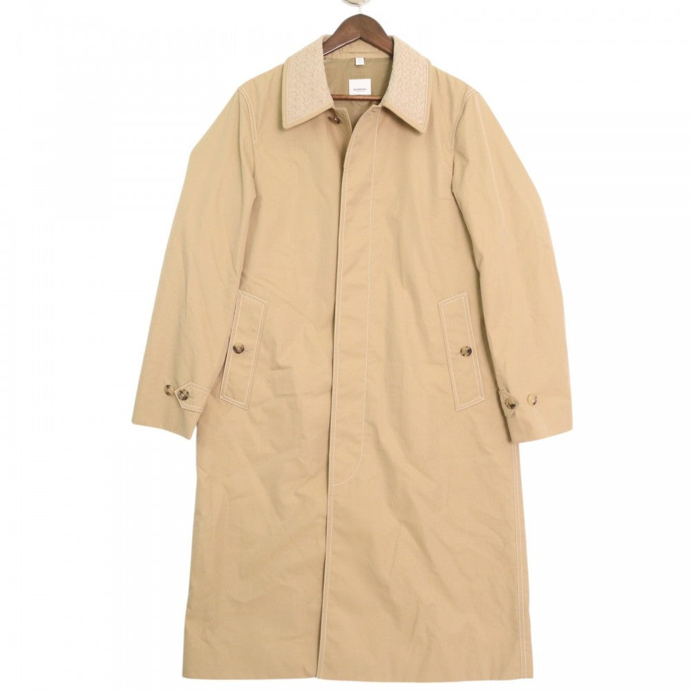 【開店SALE】 BURBERRY バーバリー トレンチコート ロングコート アウター アパレル 服 46 4558080 ベージュ 春 秋 コットン レディース【中古品】