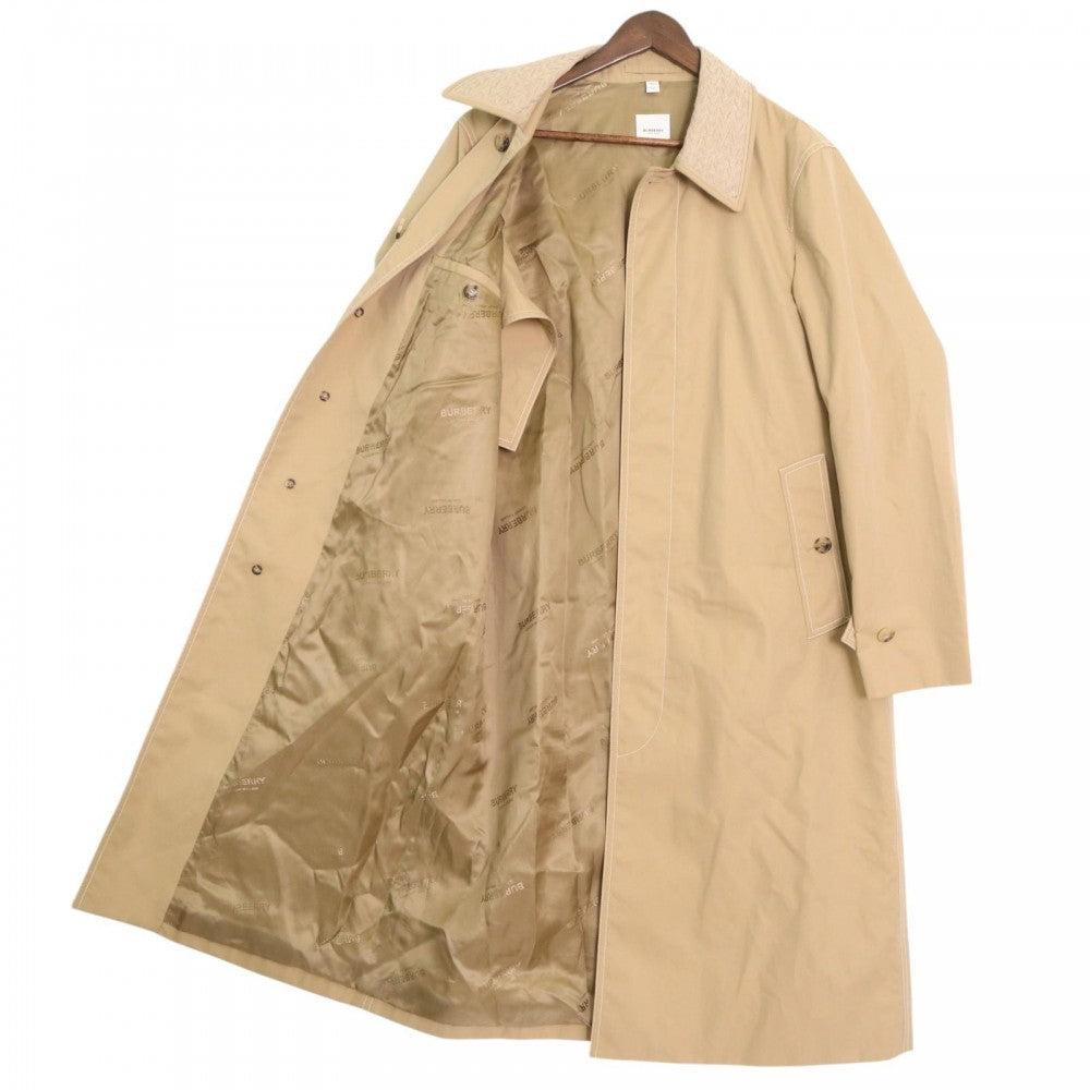 【開店SALE】 BURBERRY バーバリー トレンチコート ロングコート アウター アパレル 服 46 4558080 ベージュ 春 秋 コットン レディース【中古品】