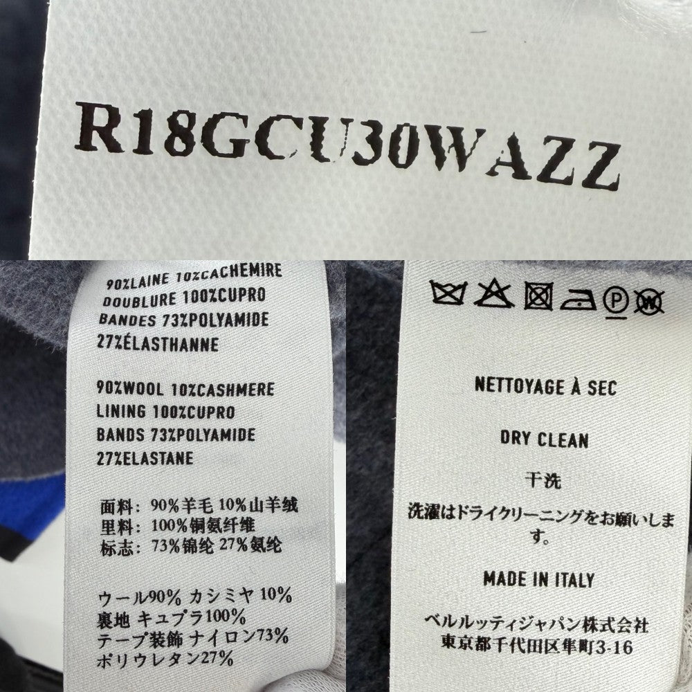 Berluti ベルルッティ アウター テーラードジャケット アパレル 服 48 グレー ブルー 青 春 秋 ウール カシミヤ レディース【中古品】