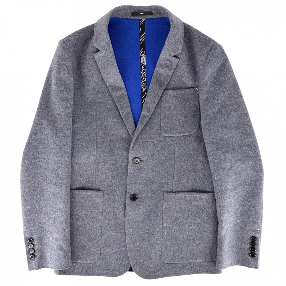 Berluti ベルルッティ アウター テーラードジャケット アパレル 服 48 グレー ブルー 青 春 秋 ウール カシミヤ レディース【中古品】