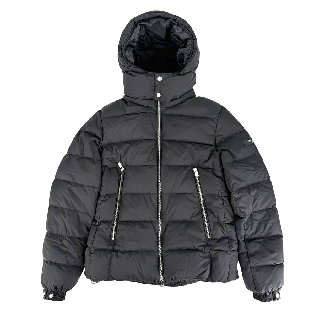 TATRAS タトラス ダウンジャケット エンリ ブラック 黒 シルバー金具 冬 ナイロン メンズ【中古品】