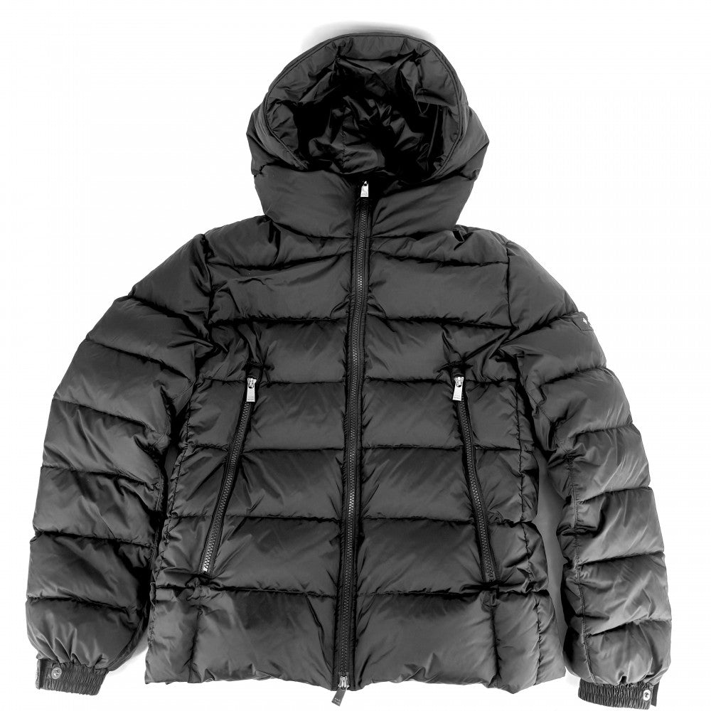 【開店SALE】 TATRAS タトラス ダウンジャケット ドミッツィアーノ アウター フード付き DOMIZIANO 2サイズ アパレル 服 MTA18A4289-D ブラック 黒 ガンメタル金具 冬 ナイロン メンズ【中古品】