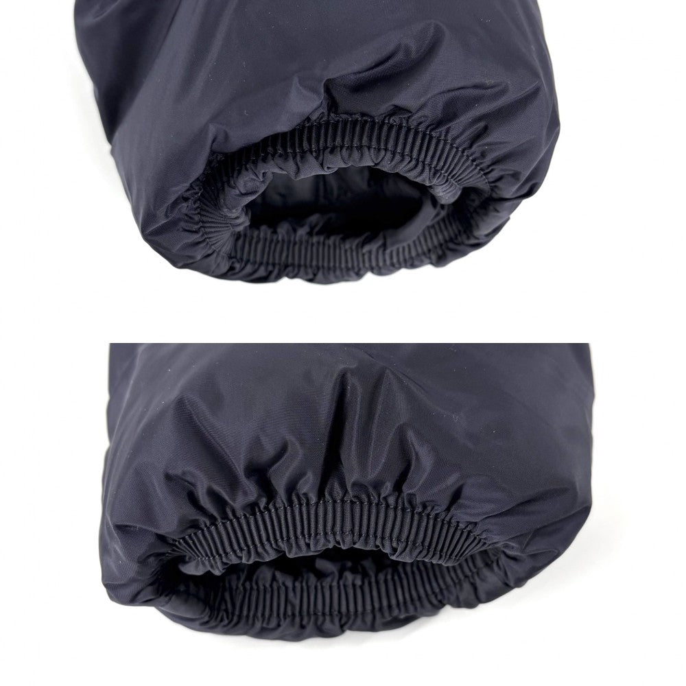 【開店SALE】 MONCLER モンクレール ダウンジャケット AVOCETTE フード付き アウター アパレル 服 0サイズ ロングダウンジャケット ネイビー 紺 ガンメタル金具 冬 ナイロン レディース【中古品】