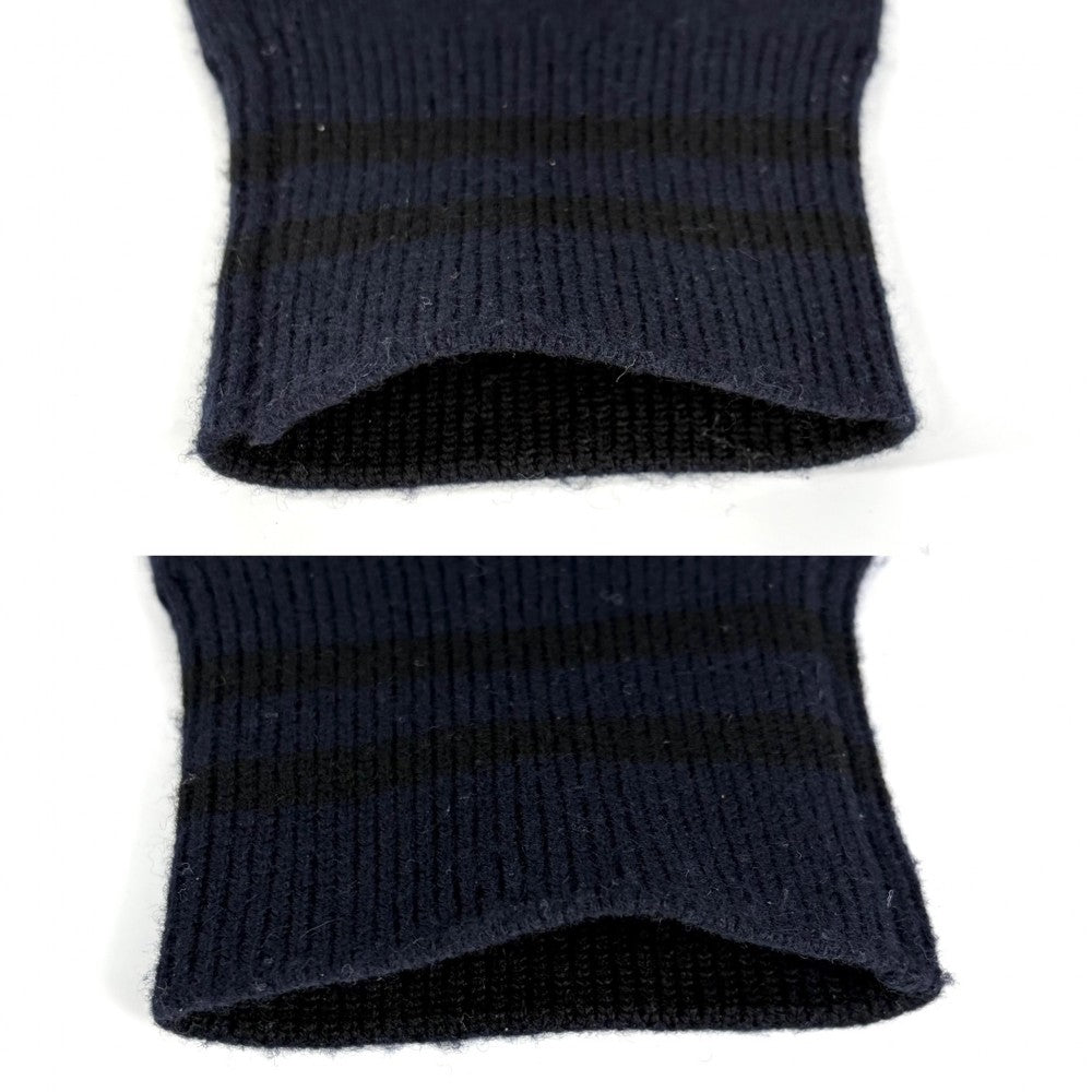 Christian Dior クリスチャンディオール ニット J'ADIOR 8 ボクシーセーター トップス アパレル 服 36 ネイビー 紺 春 秋 冬 カシミヤ ナイロン ポリウレタン レディース【中古品】