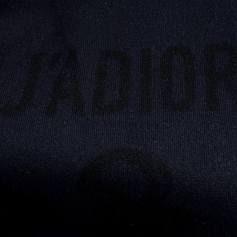 Christian Dior クリスチャンディオール ニット J'ADIOR 8 ボクシーセーター トップス アパレル 服 36 ネイビー 紺 春 秋 冬 カシミヤ ナイロン ポリウレタン レディース【中古品】