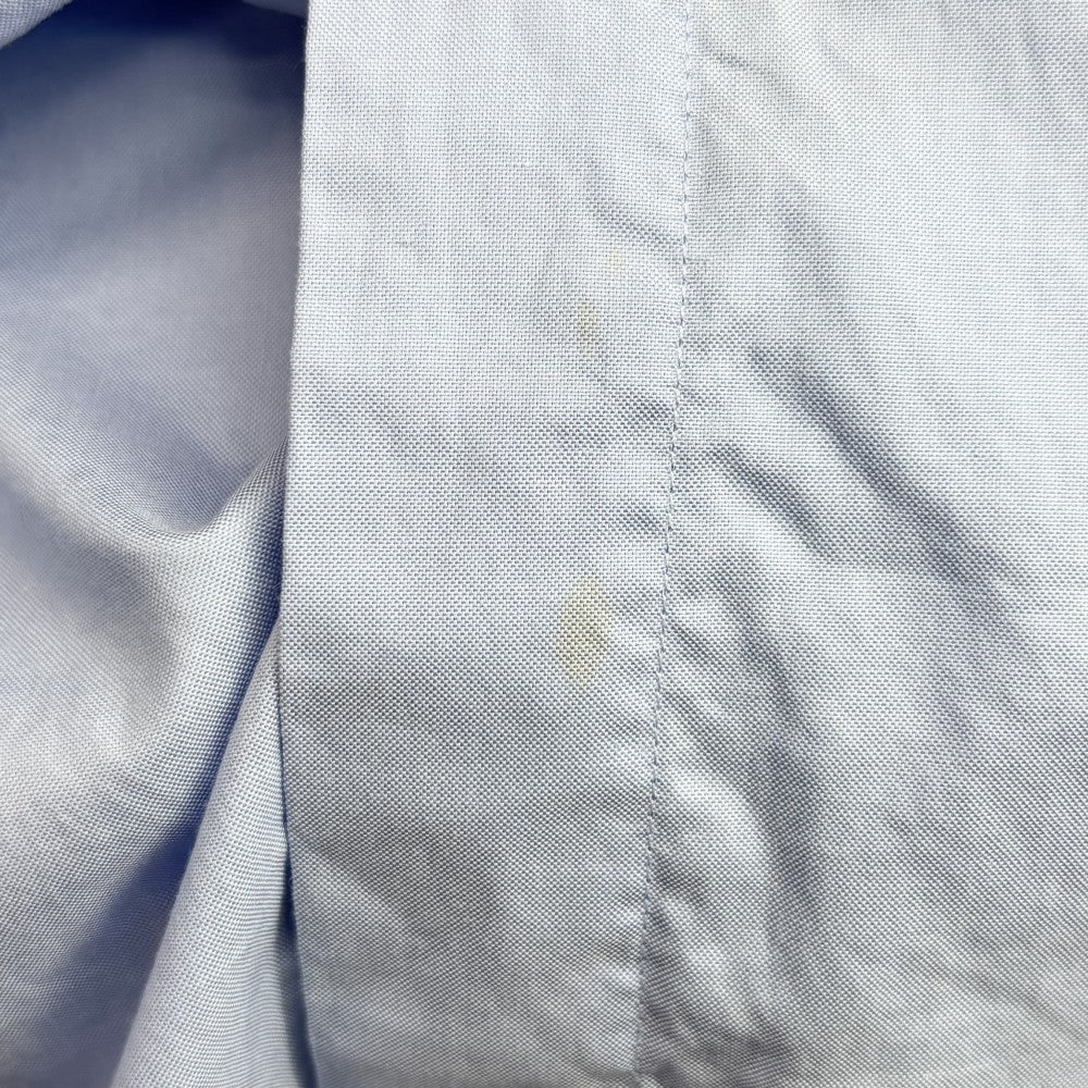 BURBERRY バーバリー ワンピース ロゴ ノースリーブ トップス アパレル 服 38 ブルー 青 春 夏 コットン レディース【中古品】