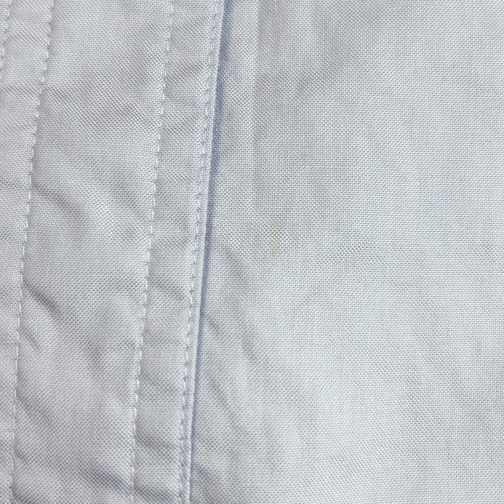BURBERRY バーバリー ワンピース ロゴ ノースリーブ トップス アパレル 服 38 ブルー 青 春 夏 コットン レディース【中古品】
