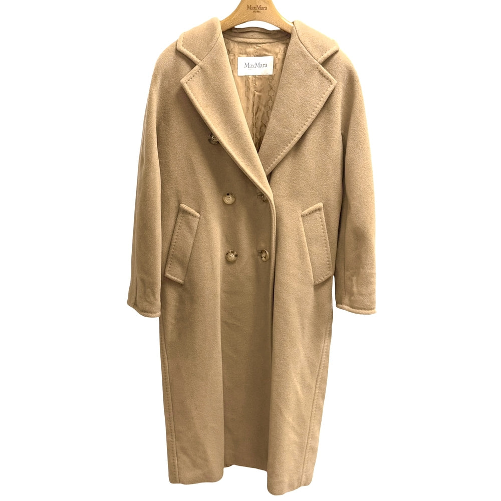 MAX MARA マックスマーラ コート アイコンコート オーバーサイズ アパレル 服 ブラウン 茶 34 101801 キャメル 秋 冬 ウール カシミヤ レディース【中古品】