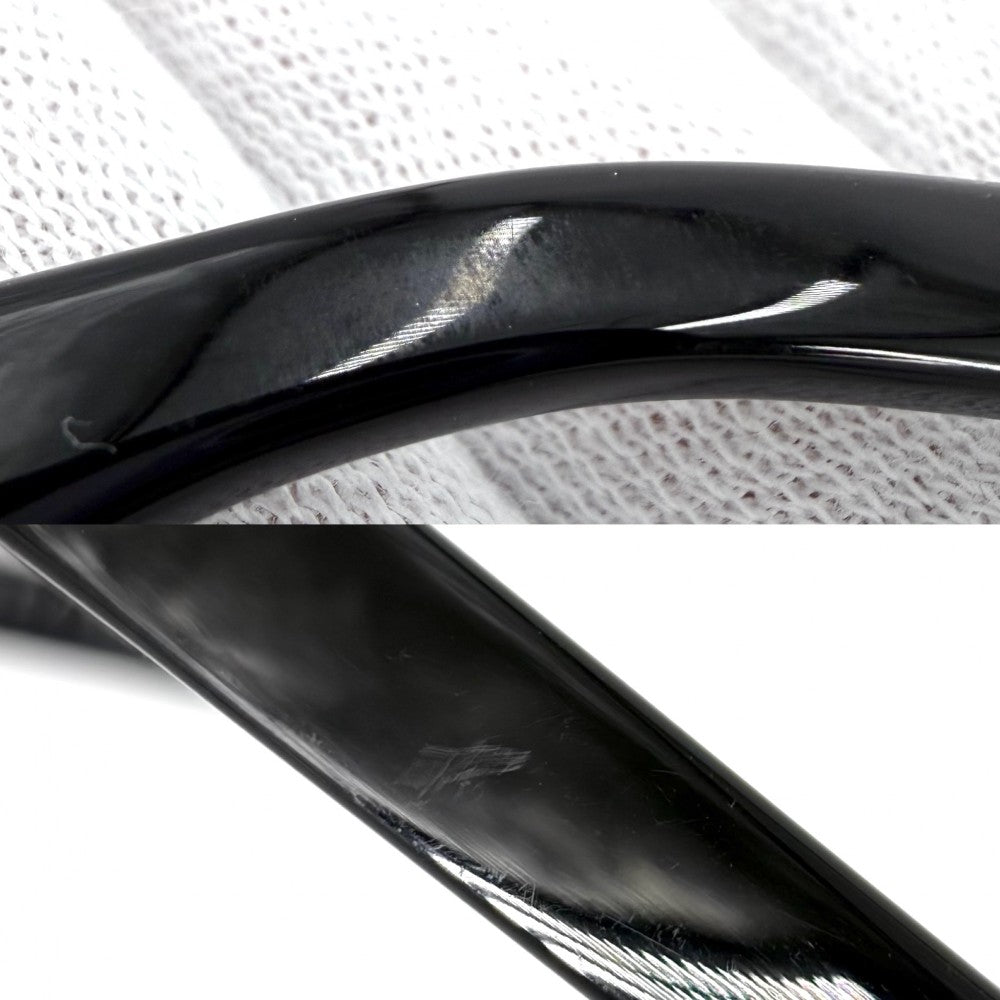 サングラス GENTLE MONSTER Maison Margiela アイウェア 眼鏡 ジェントルモンスター×メゾンマルジェラ MM111 ブラック 黒 シルバー金具 ユニセックス【中古品】