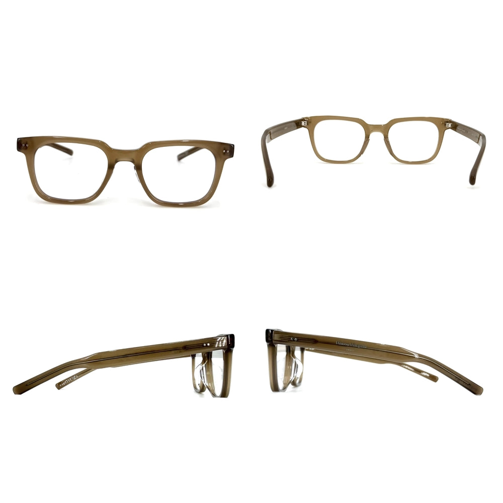 サングラス GENTLE MONSTER Maison Margiela アイウェア 眼鏡 ジェントルモンスター×メゾンマルジェラ MM117 クリアブラウン シルバー金具 ユニセックス【中古品】
