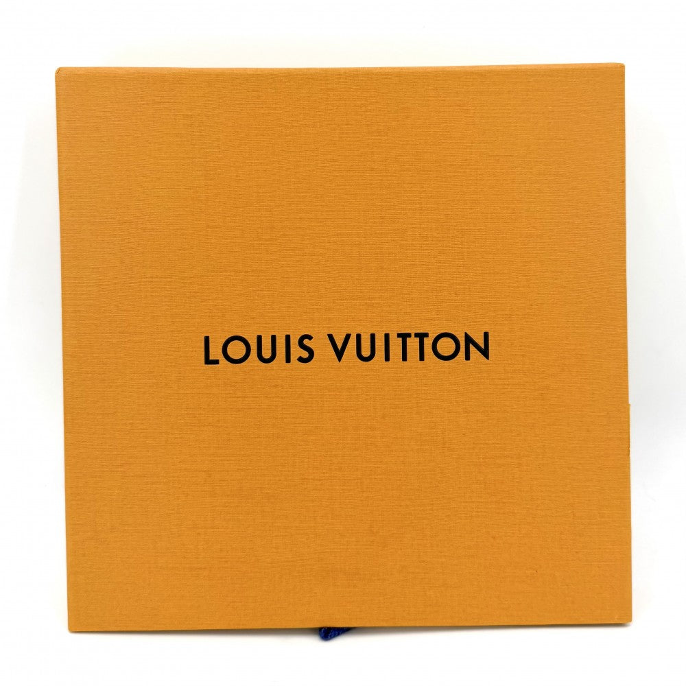 LOUIS VUITTON ルイヴィトン スカーフ モノグラム バンドートランク ファッションアイテム M73964 シルク ベージュ レッド 赤 レディース【中古品】