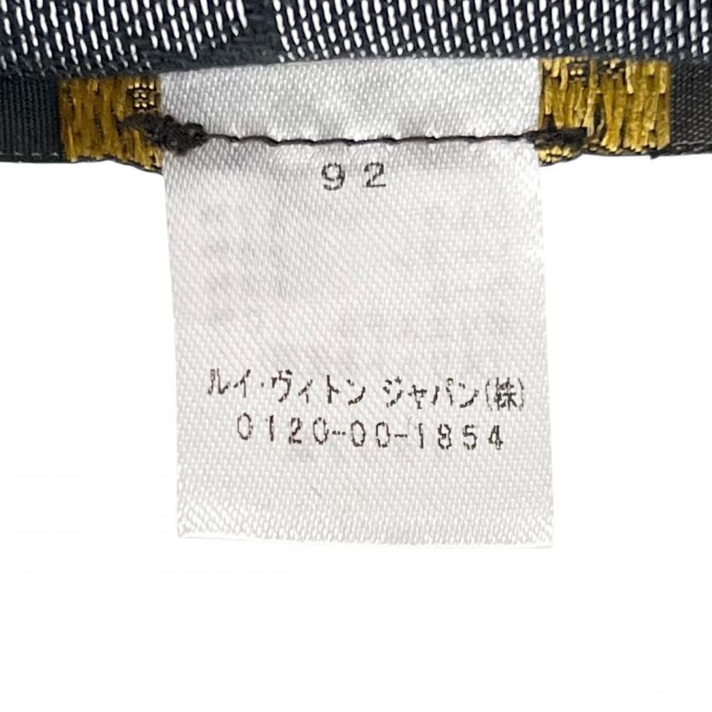 LOUIS VUITTON ルイヴィトン ストール ショール・モノグラム シャイン 大判 M75123 シルク ウール レーヨン ポリエステル ブラック 黒 レディース 約595g【中古品】