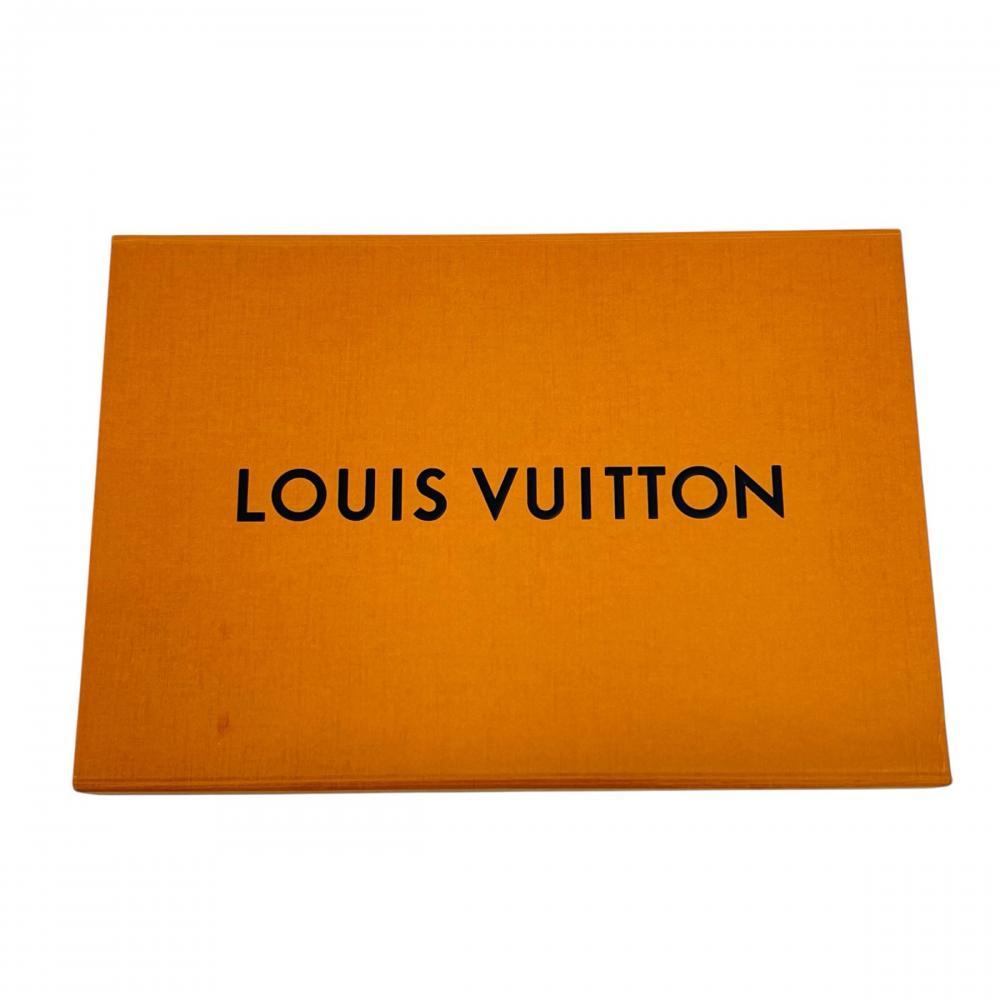 LOUIS VUITTON ルイヴィトン ストール ショール・モノグラム シャイン 大判 M75123 シルク ウール レーヨン ポリエステル ブラック 黒 レディース 約595g【中古品】